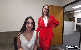 The Perv Lawyer   Nookies Threesome Office